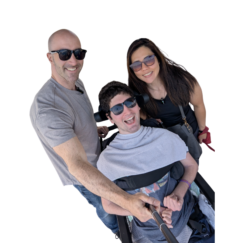 Ari, Nancy, and Ben, the family behind SwitchedGames