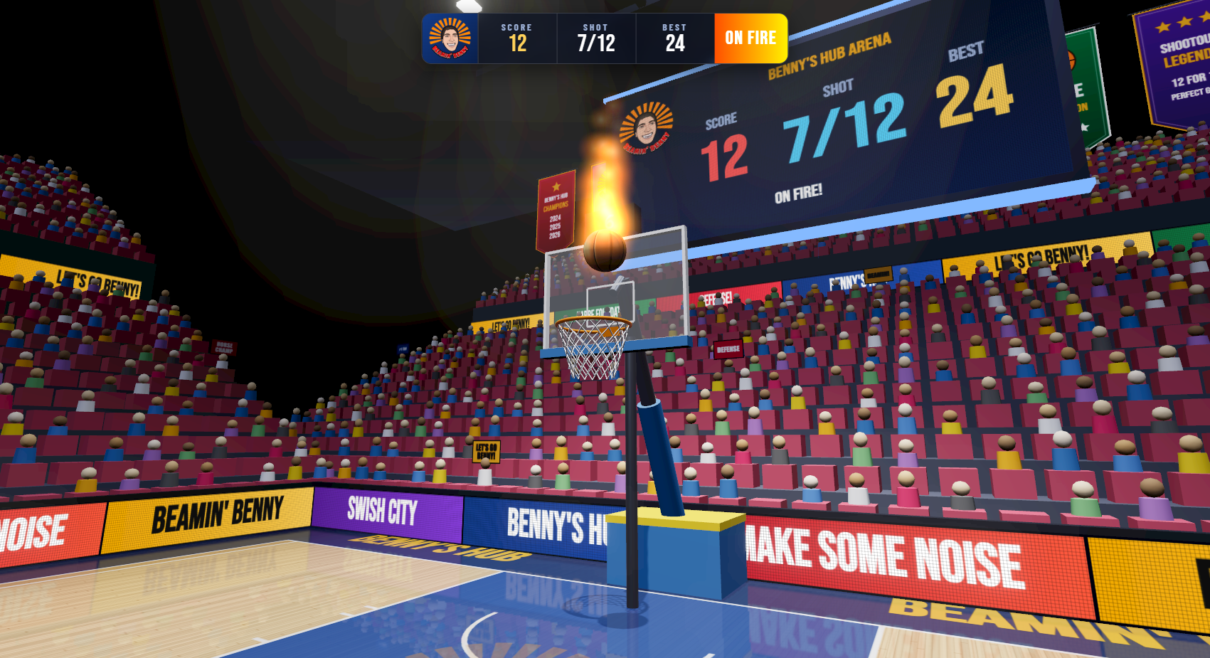Benny's Basketball Shooter