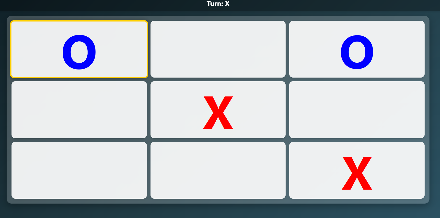 Benny's Tic Tac Toe