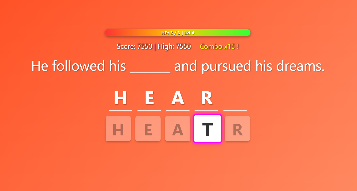 Benny's Word Jumble